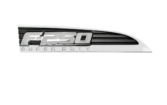 Ford F250 11-16 Illuminated Emblems Chrome in Amber, Red & White - Open Box