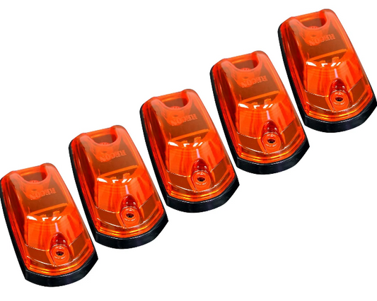 Ford Super Duty 17-24 (5-Piece Set) Cab Lights LED in Amber (FRESH INSTALL) - Open Box