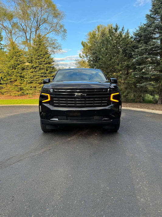 Daytime Amber DRL Override Kit for 2021-2024 Chevy Tahoe/Suburban