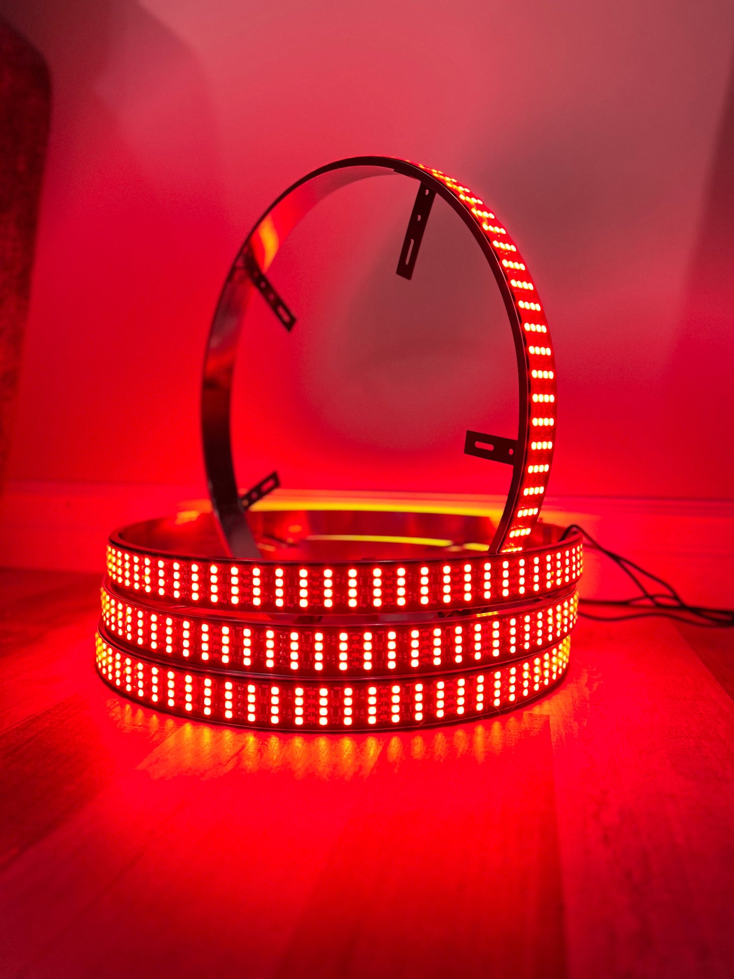 Dream Chasing Color Changing Quad Row Wheel Lights