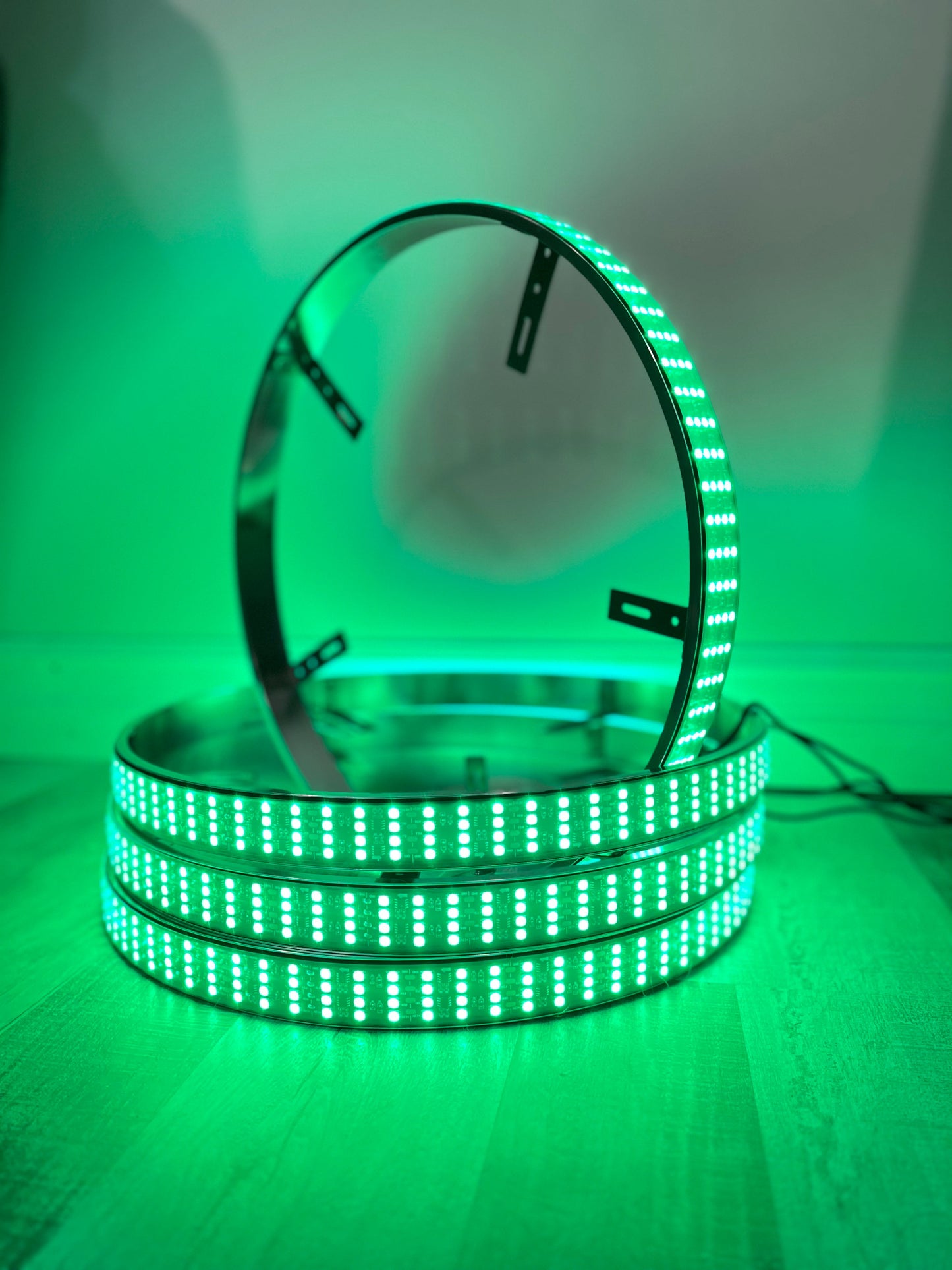 Dream Chasing Color Changing Quad Row Wheel Lights