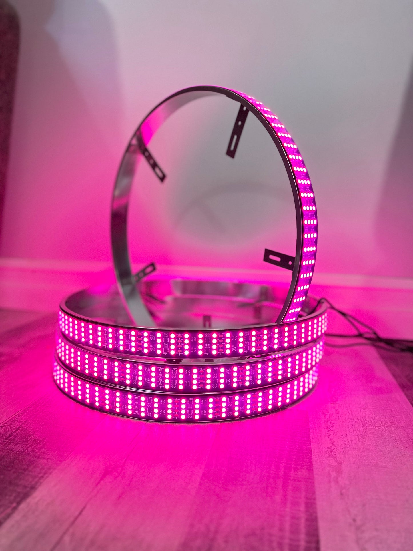 Dream Chasing Color Changing Quad Row Wheel Lights