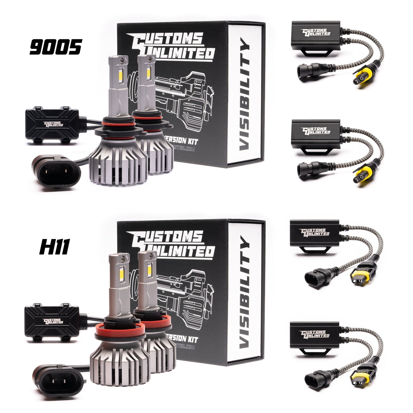 2023-2025 SUPER DUTY CREE LED HEADLIGHT BULBS