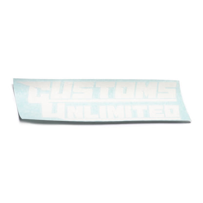 Customs Unlimited Decal
