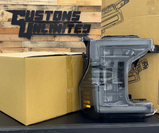 FORD SUPER DUTY (20-22) XB LED HEADLIGHTS (AMBER DRL) - Open Box