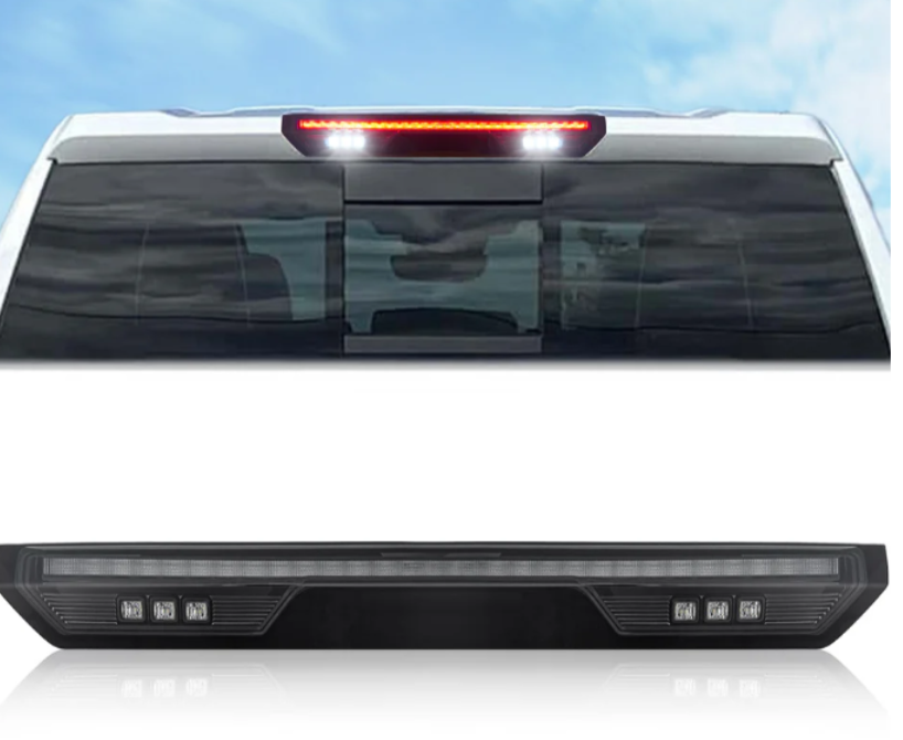 GMC Sierra & Chevy Silverado 1500 19-24 3rd Brake Light Kit in Smoked (For Cargo Bed Camera Models Only) - Open Box