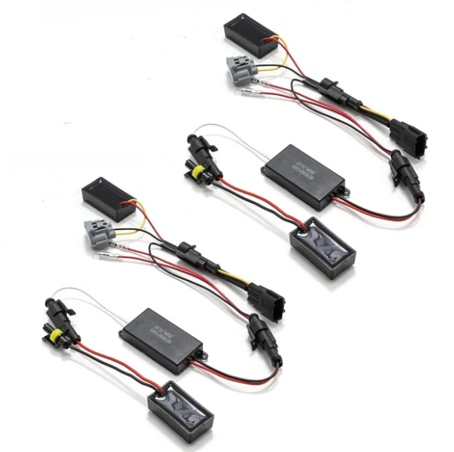 05-11 Toyota Tacoma AlphaRex Headlights Converters for Tacoma without Stock DRL Function - Open Box