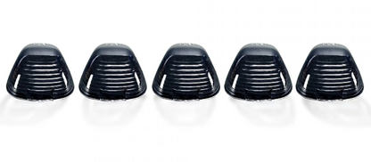 Ford Super Duty 99-16 5 Piece Cab Lights Amber Xenon Bulbs with Smoked Lens (OEM LENS REPLACEMENT) - Open Box