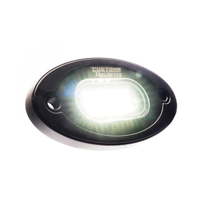 Pure White 36 LED 16+ Pod Plug & Play Extreme Brightness Rock Light Kit